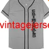 Criminals Baseball Jersey United #25 Gray Vintage 100% zszyty niestandardowe koszulki baseballowe
