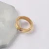 Amor anel de prata esterlina 456mm de três larguras de aço titânio homens e mulheres jóias de ouro rosa casal anel presente tamanho 511 com veludo9496511