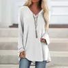 Female Clothes Spring Autumn S-8XL Oversized T-shirt Solid Long Sleeve Loose Cotton Casual Harajuku Tunic Tees Top Women's 220315