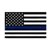 3x5FTS 90cmx150cm brottsbekämpande officerare US American Police Tunn Blue Line Flag Blueline USA Polis Flaggor GGA5128