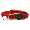 Cat Collar met Bell Dog Collars voor Puppy Cats Honden Leidingen Pet Supplies Producten WLL18