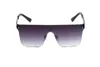 نظارات شمسية للرجال والنساء مربعة إطار كامل خمر 414