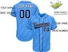 Personalizado Baseball Jersey Personalizado Mão Impresso Costurada GM Baseball Camisolas Homens Mulheres Juventude