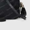 2021 Soho Disco Bag 카메라 가방 크로스 바디 여자 쇼트 백 디스코 Soho Crossbody 가방 가죽 클러치 백팩 지갑 FannyPack XYB01 612-71