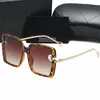 2022 Fashion Glasses Sunglasses Designer men's women's Brown Glasses Black Dark 55mm lenses 7672