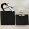 Fashion Charm letters pareloorbellen dames 18k verguld messing materiaal eenvoudige sieraden307Z
