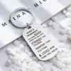 Porte-clés en acier inoxydable, vous êtes plus courageux, plus fort, plus intelligent que vous ne le pensez, pendentif porte-clés pour ami de la famille, amoureux, cadeau Z 227 2211875