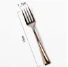 1000 sztuk 3.9 "Plastikowy Jednorazowy Mini Silver Fork 10 cm Degustacja Ciasto Deserowe Widelec Do Wesele Suplies Sn1941