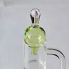 Mini Colorful Heady Glass Carb Caps For Smoking Accessaries Water Pipes Dab Rigs E Cigatettes XL-SA08