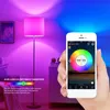 Lampor RGB Smart Lampa Bluetooth Voice Control Dual Läge Ljus Dimbar E27 WiFi med Timing Funktion LED-lampa för hem sovrum