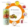 Handheld Blender Portable Juicer 6 Blades Mixer Chargeable Electric Kitchen Food Processor 500mL Quick Juicing Fruit Cup