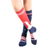 Sports Socks Knee High Compression Sock Gradiente 20-30mmHg Mídias de Compension