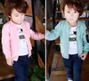 Höst pojkar i barnens fritid dragkedja barn baby cardigan jackor casual boy coat