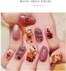 45 цветов акриловая пудра 3D дизайн ногтей маникюр кончики ногтей блестящие украшения для ногтей макияж Powder6092324