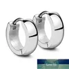 Cute Hoop Earrings for Women / Men Gold / Silver Plated Stainless Steel Metal Keep Color Jewelry Party Accessories Earring Gift Factory price expert design Quality