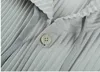 IEFB Японская уличная одежда мода мужские плиссированные толстовки легкие дышащие солнцезащитный профиль профиль одежды с длинным рукавом тестовая толстовка 210818