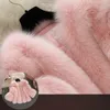 Femmes fourrure fausse haute qualité manteau pour femmes 2021 hiver chaud moelleux fausse veste vêtements d'extérieur grande taille en peluche femme pardessus