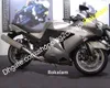 zx14r kawasaki ninja zx-14r zx 14r 2006-2011 ZZR1400 06 07 08 09 10 11 ABS 슬리버 그레이 카우 링 키트 (사출 성형)