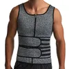 MÄST MAST TRAINER BODY SHAPER Neopren Bastu Sweat Vest dragkedja dubbel justerbar träningsdräkt Tank Top Trimmer2091183