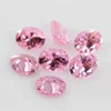 サイズ2x3~18x25mm楕円形カット5Aピンクの緩いCZ Synthetic Gems Cubic Zirconia Stones宝石全体