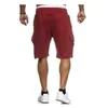Summer Casual Shorts Męskie Jogging Cargo Mężczyzna Sport Spodnie dresowe Sznurek Jogger Spodnie Multi-Pocket 210629