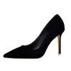 Hot sale-High heel women 2020 new fashion fine heel high shallow mouth pointed sexy bride shoes wedding shoes women's1