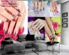 Beautiful Nail 3D Wallpaper Premium Atmospheric Wallpaper for Interior Decoration of Beauty Shop Nail Salon 3d Wallpaper