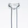 Commercio all'ingrosso 10 pollici Clear Recycler Narghilè Soffione doccia Perc Tubi dell'acqua Klein Bong con ciotola 14mm Bong di vetro femminile Tubo da fumo Cera Dab 7 Tubi WP2197