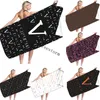 Summer Quick Dry Bath Towel INS Style Letter Print Men Women Towels Holiday Personality Charm Soft serviette6231120