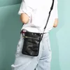 Hbp Aetoo Mobile Phone Bag, saco de lâminas masculinas, saco preto de couro macio, casual cem tendência masculina de um ombro