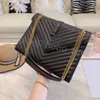 2022 SS Femmes Chaînes Sacs Cross Body Épaule Designers Célèbres Sacs À Main Casual Standard Hasp Plaine Populaire Carré Dame Rabat Compartiment Intérieur Portefeuilles