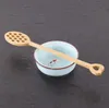 Wooden Honey Coffee Spoon Long Mixing Bee Tools Stirrer Muddler Stirring Stick Dipper Wood Carving Spoons HBWLL3020513