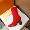 Luxurys Designers Martin Boots Женские носки обувь на высоком каблуке овчины подкладка наклонные лодыжки загрузки 35-43