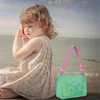 Puissant stockage plage jouet maille sac enfants coquille sac de collecte plage jouet-natation accessoires sac stockage filet jouet