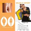 LAZAWG Women Hot Sweat Weight Loss Shirt Neoprene Body Shaper Sauna Jacket Suit Workout Long Training Clothes Fat Burner Top 210305