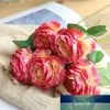 1 PZ Fiori artificiali Bouquet da sposa Decorazione Rosa Seta Fiori Boho Decorazioni Decorazione Home Decor Artigianato Dono regalo