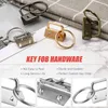 Chaveiros 60 pcs Key Fob Hardware Set incluem 20 pulseira com chaveiro e chaveiro Tassel Swivel Snap Hook2305