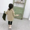 女の子の赤ちゃんのジャケットのためのコート2021春の子供のトレンチコート