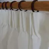 Gardin draperar mcao elegant linne blandad vit integritetsskyddsljus filtrering semi ren fönster draperi sovrum vardagsrum tJ6475