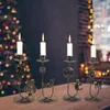 Ljushållare Halloween Bat Witch Desktop Te Light Decorations Classic Candles