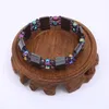 Bracelet magnétique Double couche coloré pour hommes, chaîne à maillons, amincissant, santé, pierre noire, Tourmaline, Bracelets magnétiques pour femmes, 298v