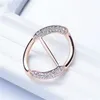 Strass Broschen Schals Verschluss Brosche Kristall Halter Seidenschal Dekorative Schnalle Ring Clip Schal Schmuck Zubehör Geschenk