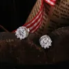 Women Crown Diamond Earrings Stud Silver Plated In Two Colors Fashion Lady Crystal Earring Zircon Studs jewelry will and sandy