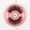 1 Pair Of Eyelash Round Eyelashes Package Container 3D Lash Mink Supply Color Cardboard Natural Makeup Lashes 128