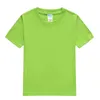 어린이 DIY 티셔츠 청소년 소년 소녀 일반 여름 tshirt 맞춤 인쇄 자수 로고는 해군 파란색 검은 회색 흰색 빨간색 녹색 솔리드 컬러입니다.