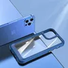 TPU HARD PC 2 In 1 schokbestendige Clear Cell Telefoonkaten voor iPhone 14 Pro Max 13 12 11 XS XR 8Plus Samsung Galaxy A32 A12 A42 A52 A72 A82