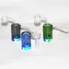 Roken Glass Reclaim Ash Catcher 14mm Vrouwelijke Gezamenlijke Bubbler Bong 5ml Silicone Wax Container en Quartz Banger voor DAB RIG BONDEN