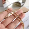 Chokers Basic Punk Gold Plated Titanium Steel Choker Ожерелье для мужчин Женщины CURB CUBAN Link Цепочка Chockers Винтажные Сплошные Металлические Украшения