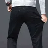 Negócio Branco dos homens de calças de brim dos homens primavera verão Negócio Casual Solta Denim Calças Masculinas Outono Calças Slim 211111