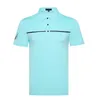 Golf Kurzarm T-Shirt Herren Frühling Sommer Sport schnell trocknende Hemdbekleidung